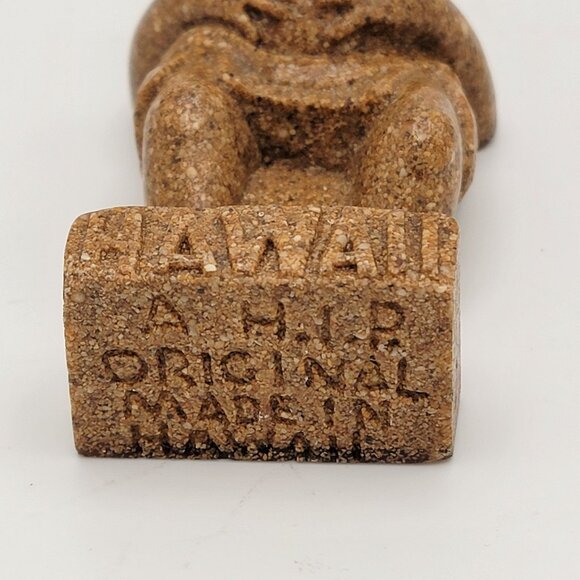 Vintage A.H.I. (American Hawaiian Industries) Lava Stone Fertility Figure – 6.25 - Picture 5 of 6